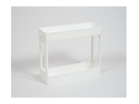 VIOLET Этажерка узкая 2-х ярусная (белый) 760206