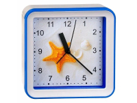 PERFEO (PF_C3137) Quartz часы-будильник "PF-TC-010", квадратные 14,8*14,8 см, подвес на ст