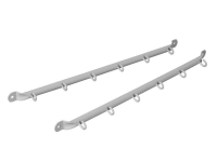 ЗМИ Сушилка для белья настенная "Дуэт" СН 262