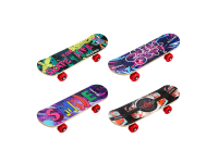 SILAPRO Скейтборд 43х13см (пласт. крепеж, 5030PVC ) макс. нагрузка 30кг (131-106)