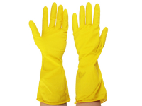 Перчатки VETTA 447 005 Перчатки резиновые желтые M