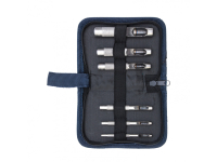 Набор пробойников для кожи 3; 4; 6; 8; 10; 12,5 мм, 6 шт, чехол Сибртех