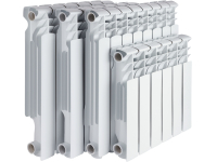 Радиатор FIRENZE AL 500/80 A21 (серый квадрат) (4 секции) (00 00014997)