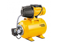 Насосы DENZEL Насосная станция PS1100С, 1100 Вт, 4500 л/ч, ресивер 24 л, подъем 46 м, чугун 97215