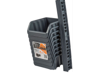 BLOCKER Набор малых лотков для метизов с планкой (9 шт.) BR3743СРСВИНЦ