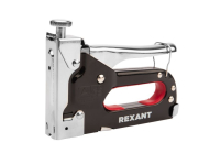 REXANT (12-5403) СТЕПЛЕР МЕБЕЛЬНЫЙ МЕТАЛЛИЧЕСКИЙ СО ВСТАВКАМИ 3 В 1