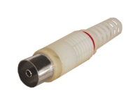 PROCONNECT РАЗЪЕМ ГНЕЗДО TV БЕЗ ПАЙКИ БЕЛЫЙ 05-2043-2