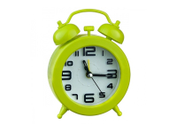 PERFEO (PF_C3152) Perfeo Quartz часы-будильник "PF-TC-015", круглые диам. 9,5 см, зелёные
