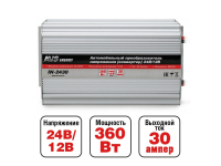 AVS IN-2430 Автомобильный инвертор 24/12V (30A)