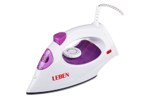 Утюг LEBEN 249 002 белый/фиолетовый