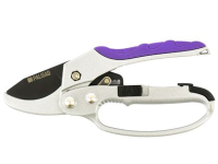 PALISAD Секатор прямого реза, 200 мм, храповой механизм, металлические обрезиненные рукоятки, LUXE 6