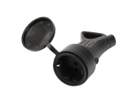 SMARTBUY (SBE-16-3-00-R) розетка, прямая 1-местная