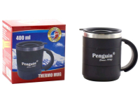 Термокружка PENGUIN Термокружка с крышкой в подарочной коробке, объем 400 мл, BK 72