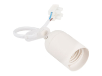 REXANT 11-8801 Патрон подвесной с клемм колодкой E27 белый