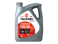 Масло моторное 5W30 синт. SAE ILSAC GF-5, API SN (1л) (TAKAYAMA)