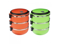 Ланч бокс VETTA Ланч бокс 14см, 3 отделения, 2,1л, 2 цвета 841 803