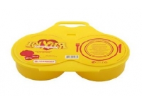 ПОЛИМЕРБЫТ КУХНЯ Контейнер для пригот. яиц в СВЧ Глазунья (45233)