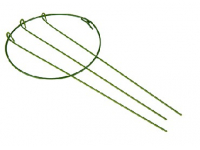 INBLOOM Поддержка для растений d14см, h28см, металл 32х15х4 154-056