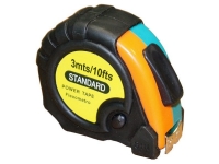 Рулетка с 3 фиксаторами STANDARD 3m*10mm