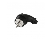 SMARTBUY (SBE-16-P08-R) вилка, угловая 1-местная