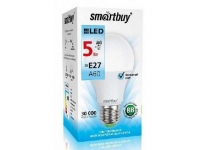 Светодиодная лампа SMARTBUY A60-05W/4000/E27 (10)