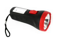 ULTRAFLASH LED16014 (фонарь, черный, 1 + 4SMD LED, 2 реж, 1XR6, пласт, блист-пакет)