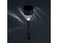 Фонарь садовый INBLOOM на солн. батарее 1.2В 40 мАч, пластик, нерж.сталь, 4,7х31см 185-034