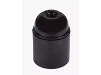 Патрон подвесной ECOLA AB7TSBEAY BASE Патрон подвесной карболит E27 Черный