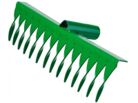 РОСТОК 364 x 72 мм, 14 витых зубцов, рабочая поверхность из стали, покрытие краска, без черенка, гра