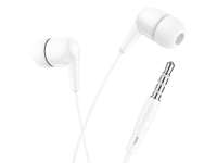 HOCO M97 Enjoy universal earphones with microphone 1.2м., Jack 3.5mm, white