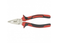 Плоскогубцы Nickel, 180 мм, никелированные, двухкомпонентные рукоятки Matrix