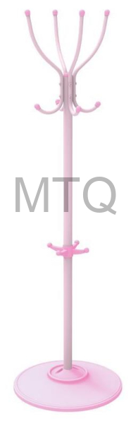 NIKA Вешалка напольная мини (ВМ2/Р розовый металлик)
