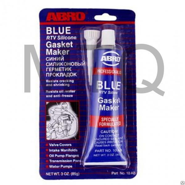Герметик силиконовый синий ABRO 10-AB-R 85 г.