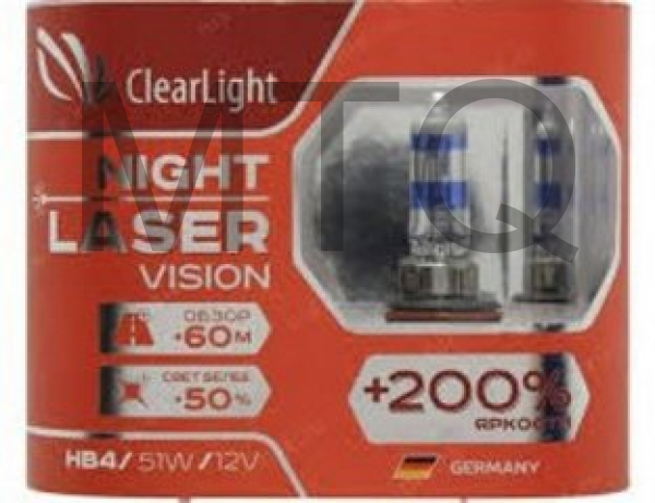 CLEARLIGHT Лампа HB4 12V-51W XENONVISION (ML9006XV)