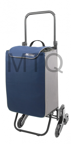 ИСТОК СТМП11 Сумка-тележка "Спутник 1 Макси" Плюс синий/серый