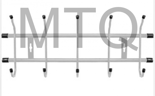 Вешалка НИКА Вешалка настенная ВН5 (ВН5 серебро)