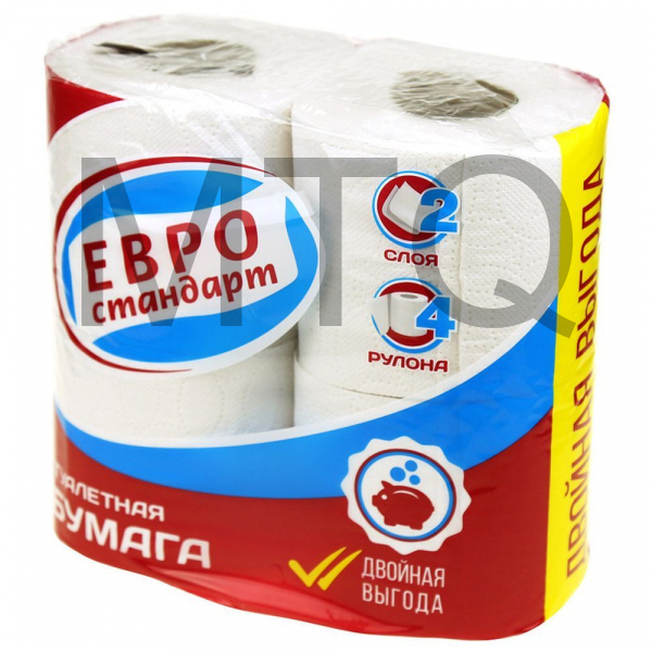 АРТПЛАСТ (СГТ37741) 2 сл х 4 рул - ЕВРОСТАНДАРТ (белая)