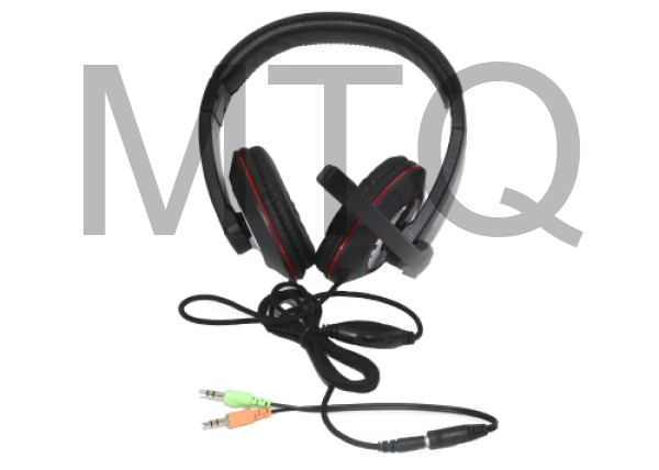 Наушники проводные с микрофоном TUCCI TC-X8 черный