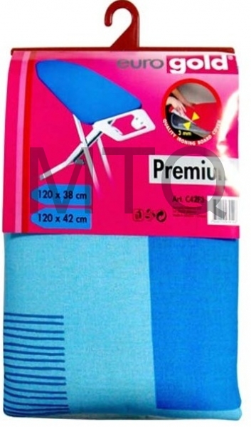 Чехол для гладильной доски EUROGOLD premium С42F3