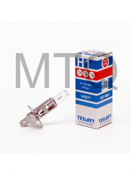 Лампа 12V H1 55W Teslaft 1 шт. картон
