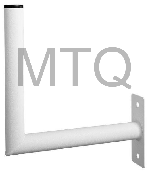 REXANT (34-0615) серый Кронштейн 22см Г-образный (для эфирных, WiFi и GSM антенн)