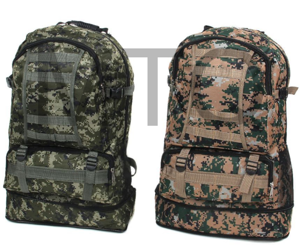 ЧИНГИСХАН Рюкзак туристический, 55 литров, 2 цвета, 60х38х18 см, полиэстер 118-106