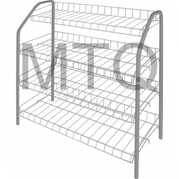 NIKA Этажерка (ЭТЭ1/С серый)