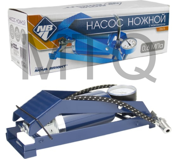 NOVA BRIGHT ножной с манометром, 500 см3 31675