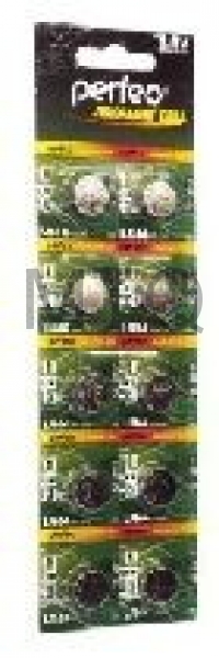 батарейка PERFEO LR44-10BL A76 G13 ALKALINE CELL