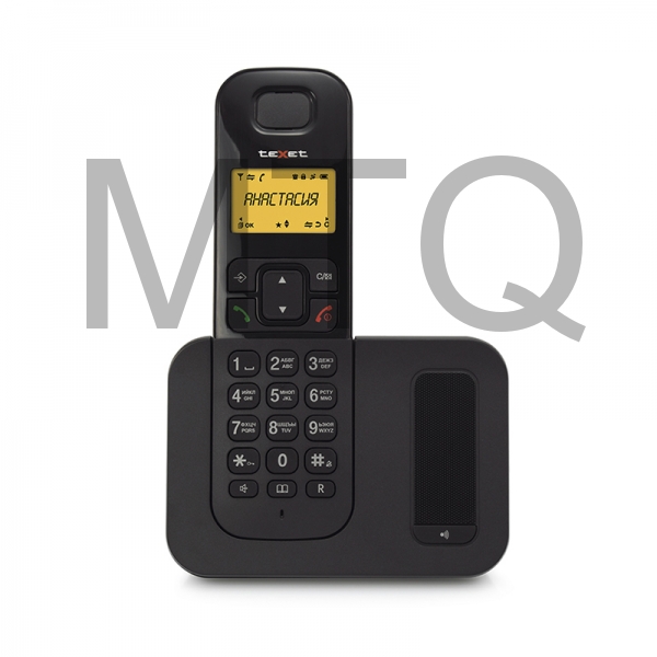 Цифровой телефон TEXET TX D6605А DECT черный