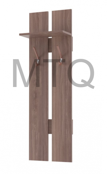 МЕБЕЛЬ-КОМПЛЕКС Оптима Вешалка навесная Шимо темный