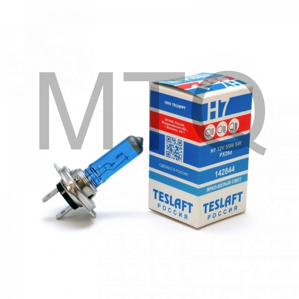 Лампа 12V H7 55W Teslaft 1 шт. картон