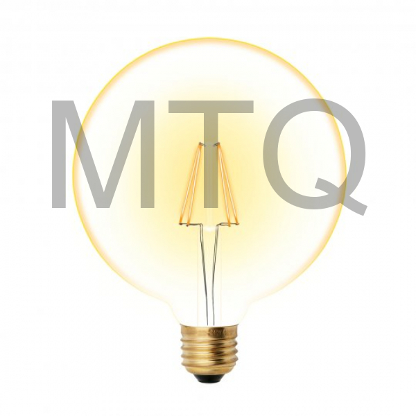 UNIEL UL-00002358 LED-G125-8W/GOLDEN/E27 GLV21GO