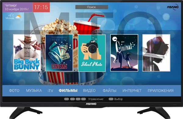 LED телевизор ASANO 40LF7030S FHD SMART